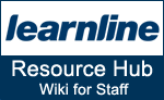 Go to Learnline Resource Hub Wiki