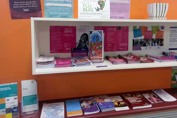 magazines and pamphlets on health education