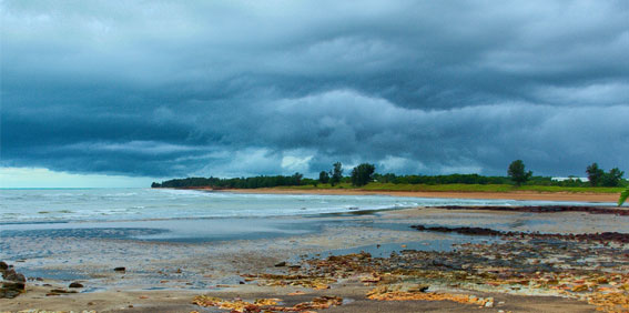 Nightcliff beach